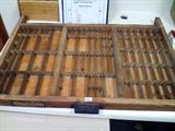 Hamilton Printing Press Drawer