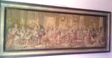 French tapestry - HUGE! Almost 6 feet long!