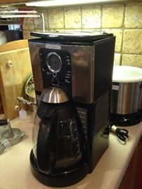 One of several coffee makers