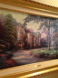 "Beyond Summer Gate III" by Thomas Kinkade (signed & numbered 623/2950)