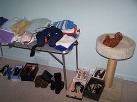 CAT POST, SHOES & MISC.