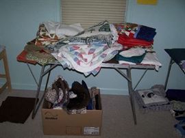 QUILT, BEDDING, ETC.