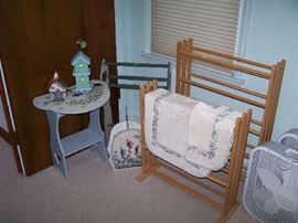 QUILT RACKS & PAINTED PIECES