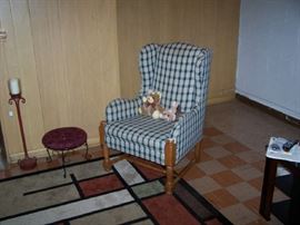 WING CHAIR & MISC.