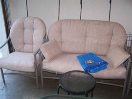 PATIO CHAIR & SETTEE