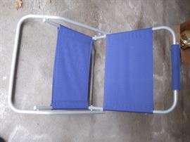 Beach chair. Also have camping chair.