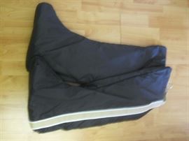 riding boots with carry case and original box