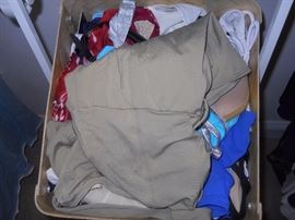 bathing suits, goggles