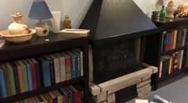 Books and 2 Book cases