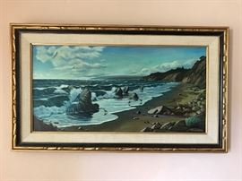 THIS CALIFORNIA ARTIST'S TWO PAINTINGS LISTED ARE IN THIS SALE!