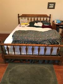 Nice Queen Bed with Top of Line Beautyrest Black Luxury Label Pillowtop Mattress- $1,500 new for just the mattress.