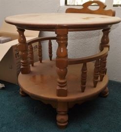 Maple end table