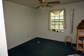 Bedroom at the end of the hallway