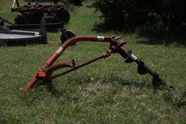 Post hole digger implement