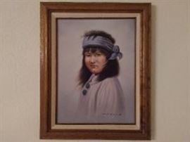 Original J Roman Painting