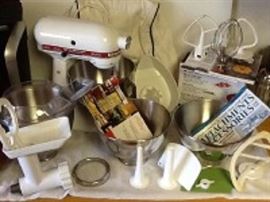 KitchenAid with Attachments