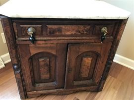 Victorian marble top dresser