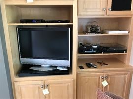 TV and stereo equipment
