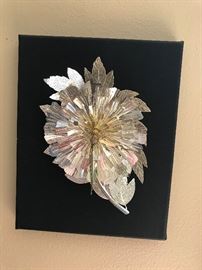 Unusual butterfly clock