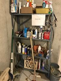 Household cleaning supplies 