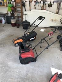 Electric lawn more and edger