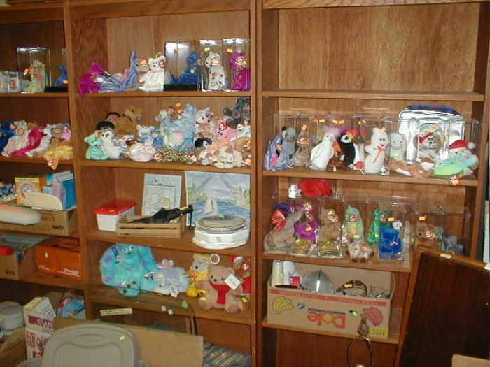 beanie babies and other