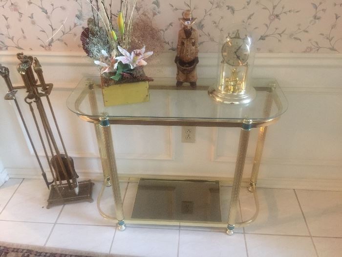 Hall table with mirror price together