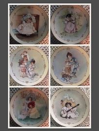 Vintage Complete Collection Plate, Adorable 