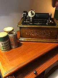 Antique Edison Phonograph