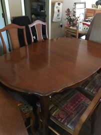 Formal Dining Table and Chairs