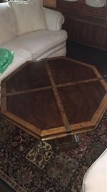 Heavy Wood Coffee Table