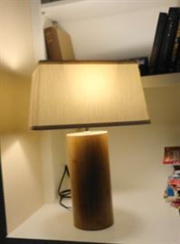 Elegant wood based lamp