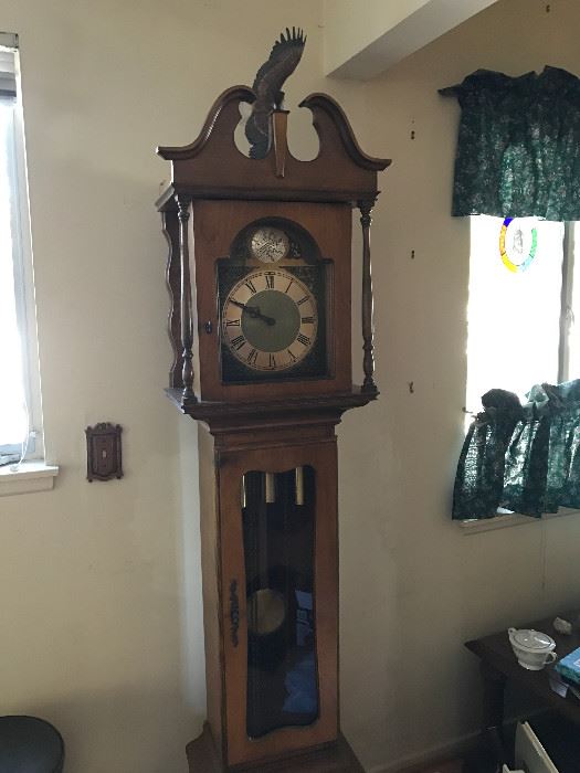 Tempus Fugit Grandfather  clock