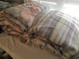 SEVERAL COMFORTER SETS