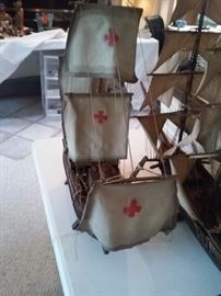Second model sailboat