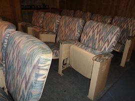 theater seats from somewhere in Hot Springs