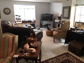 even the basement is full!