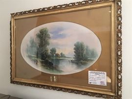 19th C pastel
