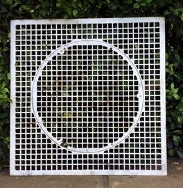  XL Antique Cast Iron Floor Grate Heat Register