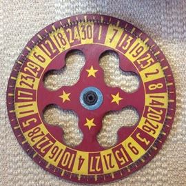 24 " Vintage Carnival Gaming Roulette Wheel