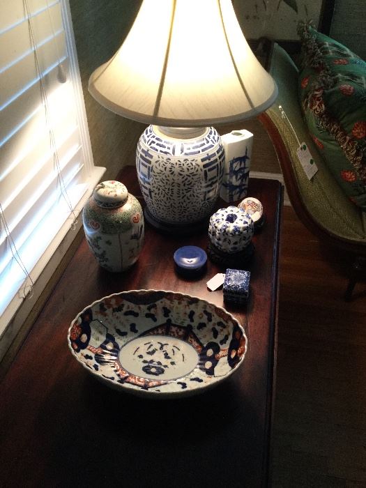 Japanese Imari & various porcelains 