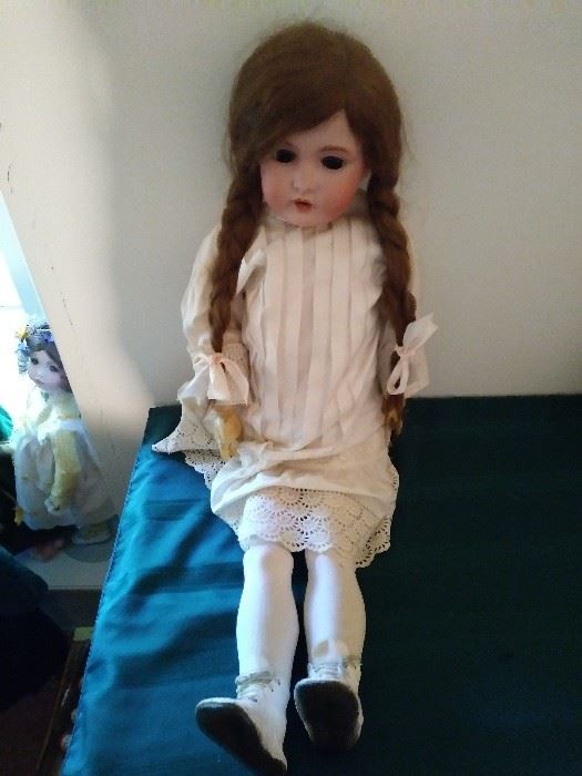Large Kestner 35" antique doll