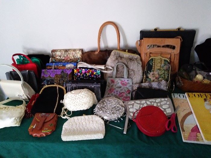 Vintage purses and misc
