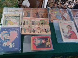 Paper dolls and advertising