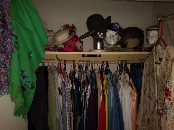 Clothes and Vintage hats