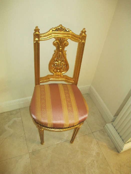GILDED CHAIR