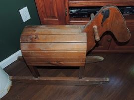 hand made folk art vintage piece