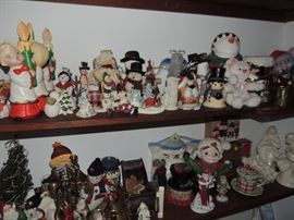 lots of Christmas vintage and newer