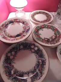 collection of Lenox Christmas plates 13