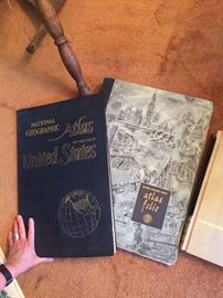 Vintage atlases